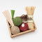 Nutscene Wooden Seed Tray Practical Gift Set Traditional Colours