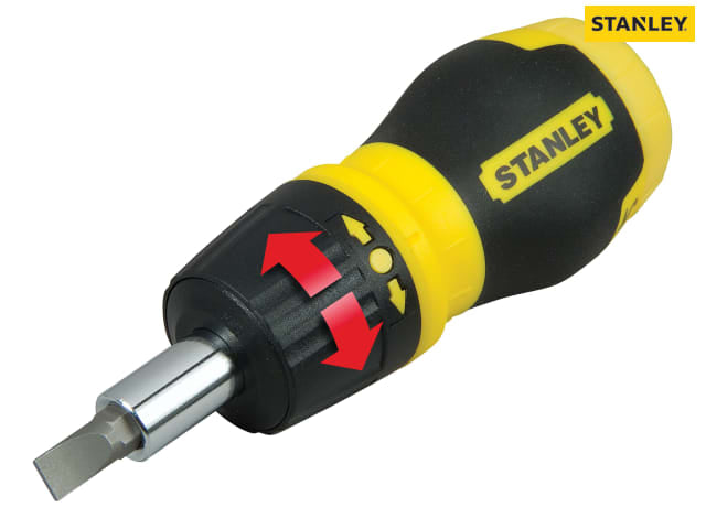 Stanley STA066358 Multibit Ratchet Stubby & Bits