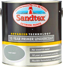 Sandtex 10 Year Primer Undercoat Dark Grey 2.5 Litres
