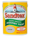 Sandtex Ultra Smooth Light Grey Masonry Paint 5 Litres