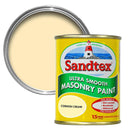Sandtex Ultra Smooth Cornish Cream Masonry Paint 150ml Tester