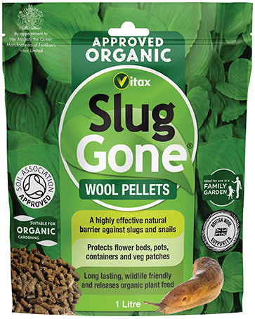 Vitax Organic Slug Gone Pellet 1 Litre