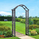 Smart Garden Products Woodland Arch Slate 2.21m 4050010 NORFOLK DELIVERY ONLY