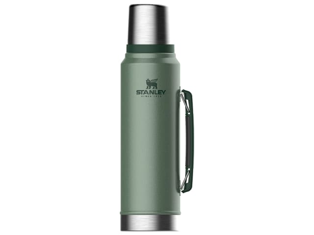 Stanley Classic Vacuum Bottle Hammered Green 1 Litre 10-08266-001
