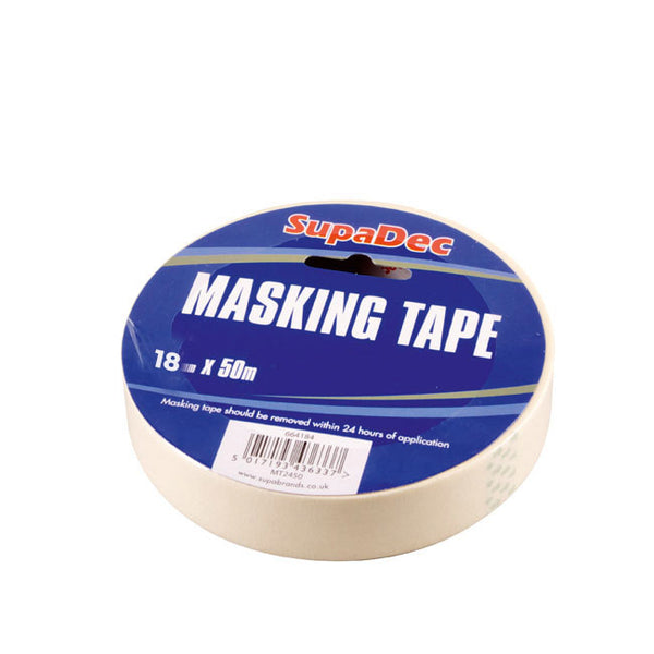 SupaDec Masking Tape 18mm x 50m