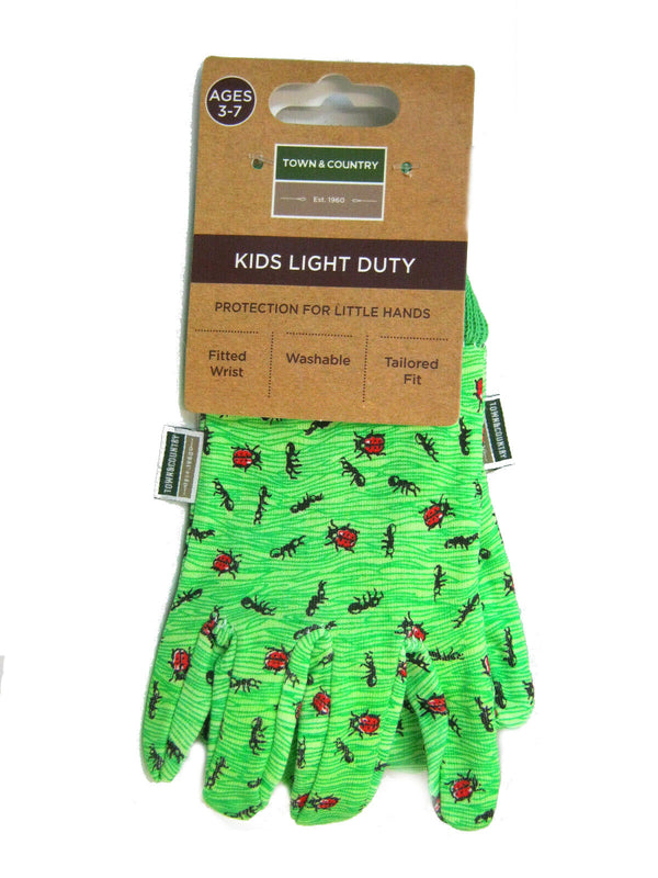 Town And Country TGL301B Small Kids Ladybird Gloves Age 3-7