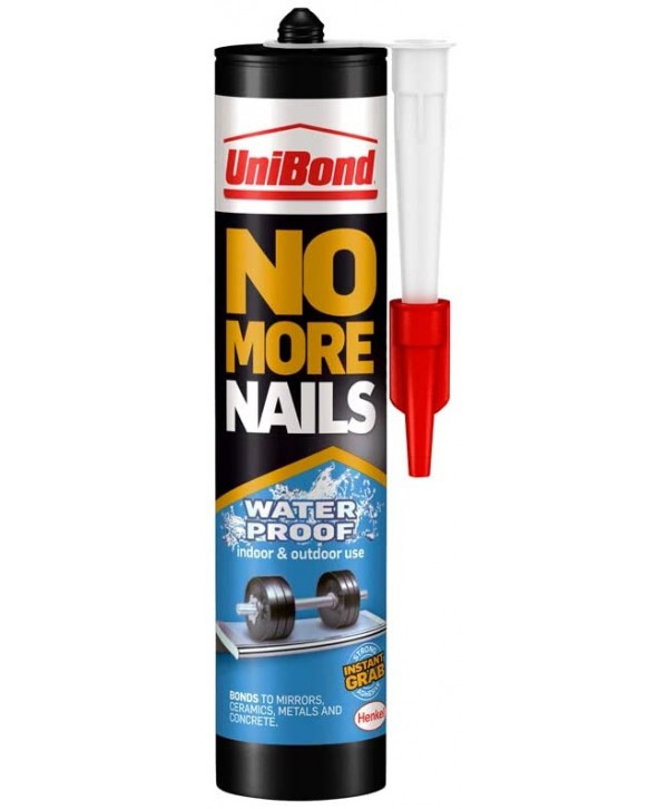 UniBond No More Nails Waterproof Indoor/Outdoor 450g Cartridge