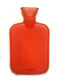 Life Hot Water Bottle Plain Red