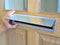 Warmseal Silver Finish Aluminium Letterbox Draught Excluder