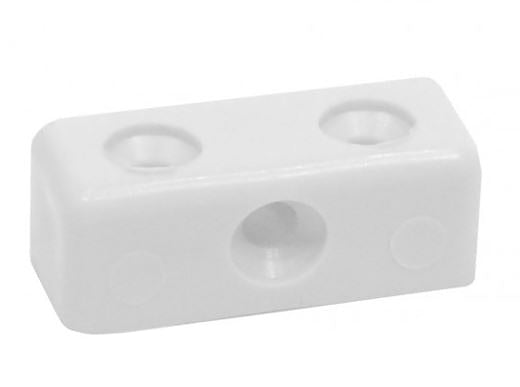 White Modesty Blocks 35mm Pack of 10 Fixings | Thorns DIY