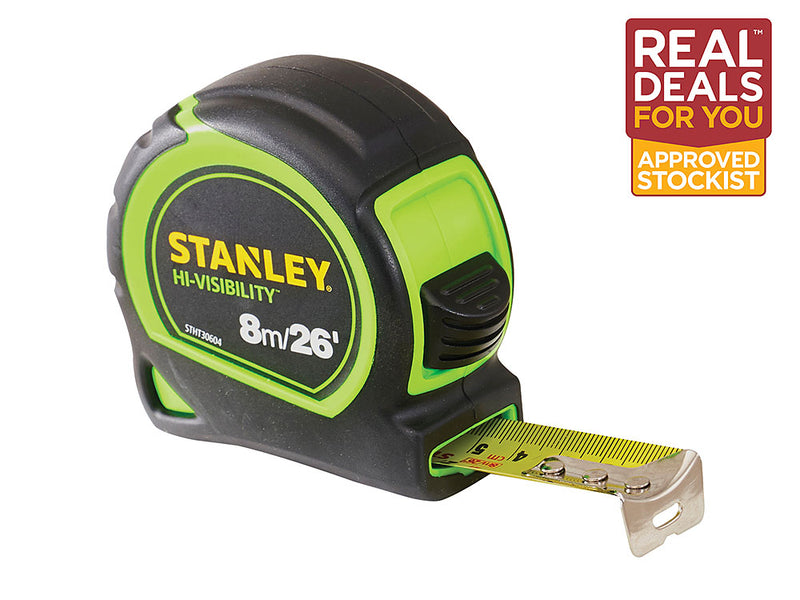 Stanley Tylon Tape Measure - 8m/26ft Real Deals For You