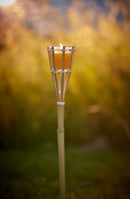 Zero In Bamboo Torch With Citronella Candle