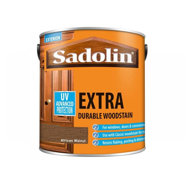 Sadolin Extra Durable Wood Stain African Walnut 500ml