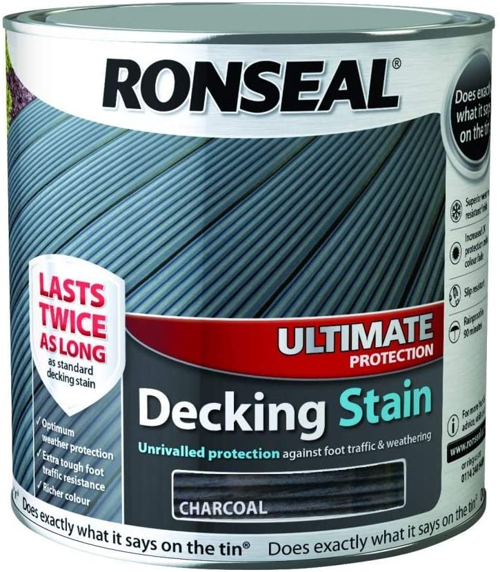 Ronseal Ultimate Decking Stain Charcoal 2.5 Litres