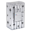 Premier Accents 10cm Mini Candles Silver 20 AC165685GS