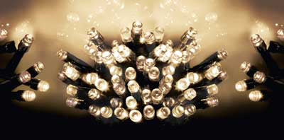 Premier LB112384WW 200 Warm White Multi-Action LED Battery Operated Time Lights